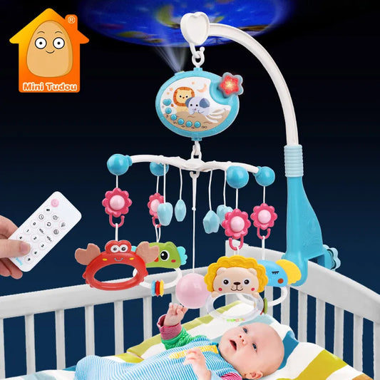 Musical Projector Night Light Bed Bell Educational